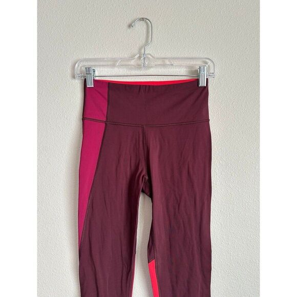 Athleta Asym Colorblock Tight in Plush Supersonic  SIZE XS - Picture 8 of 11